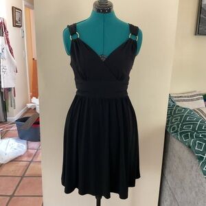 White House Black Market Black Mini Dress